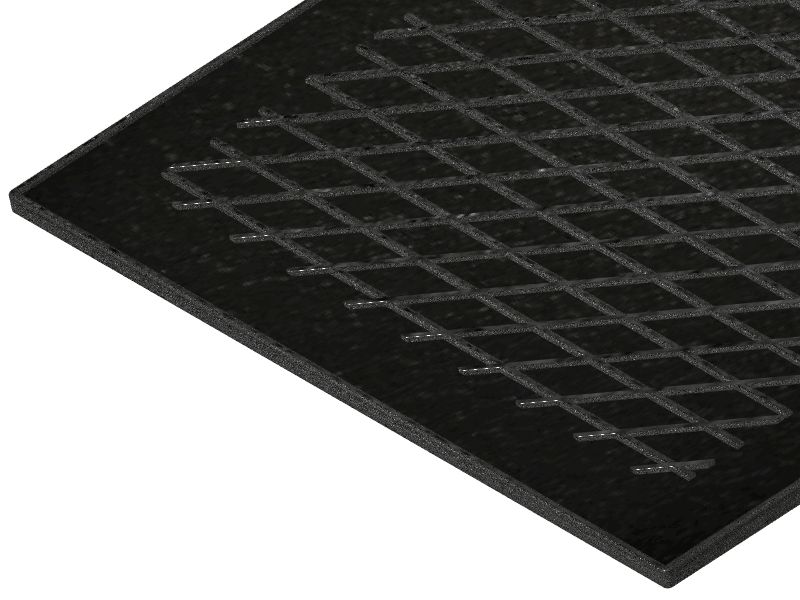 Grillplatte, geschlossen